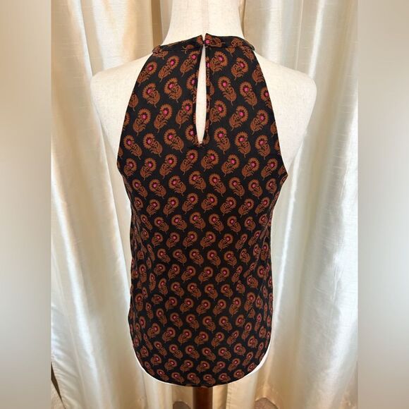 A.L.C. Women's Iggy Draped Silk Dahlia Top Size 2 - Picture 5 of 6